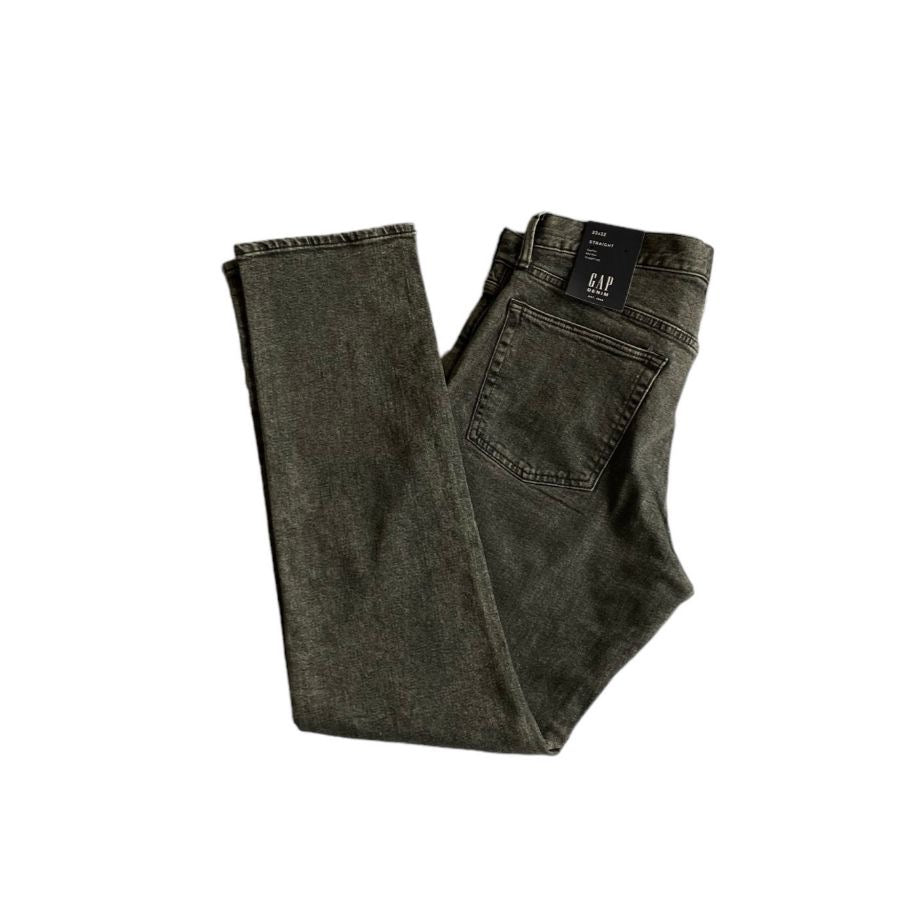 Gap Jeans Straight Gris 33x32