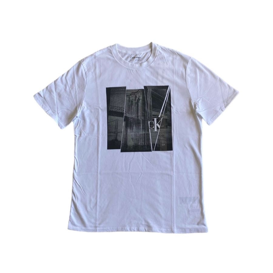 Calvin Klein Polera Blanca S