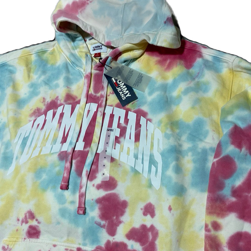 Tommy Jeans Polerón AOP Tie Dye M 38% OFF