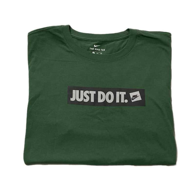 Nike Polera Green Black Gray Just Do It XXL 14% OFF