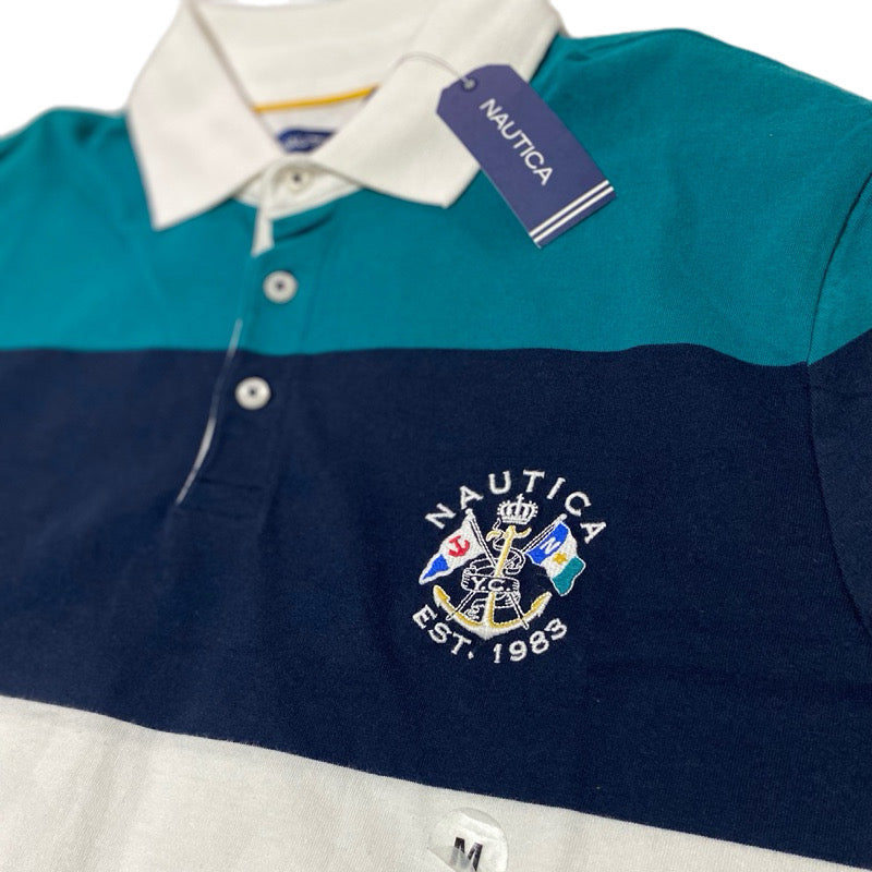 Náutica Polera Classic Fit Rugby M 24% OFF