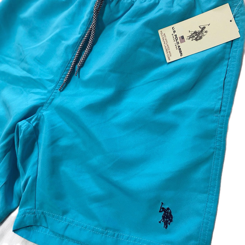 Us Polo Assn Traje de baño Celeste M 27% OFF