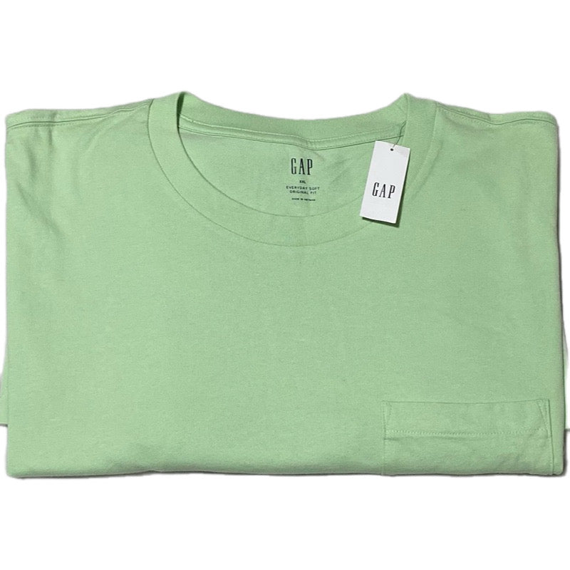Gap Polera Básica Verde Menta XXL 18% OFF