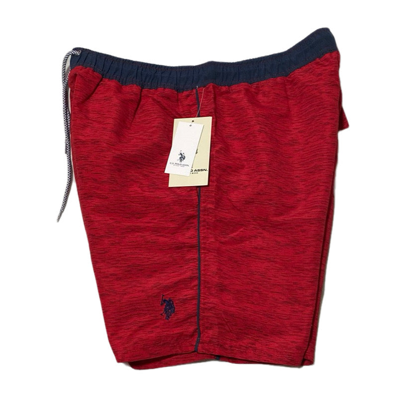 Us Polo Assn Traje de baño Rojo L 27% OFF