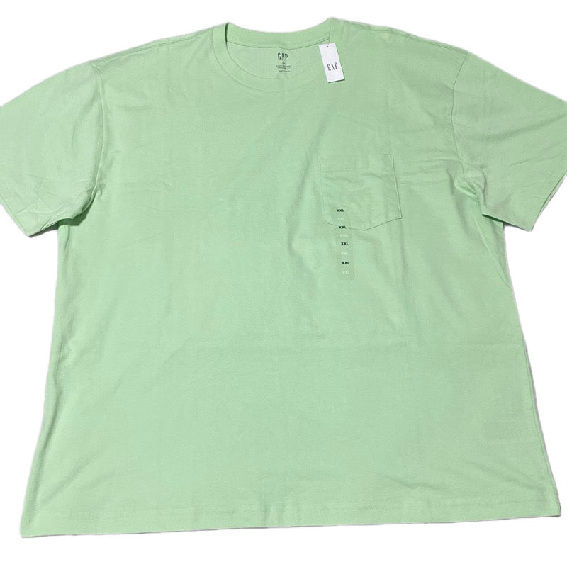 Gap Polera Básica Verde Menta XXL 18% OFF