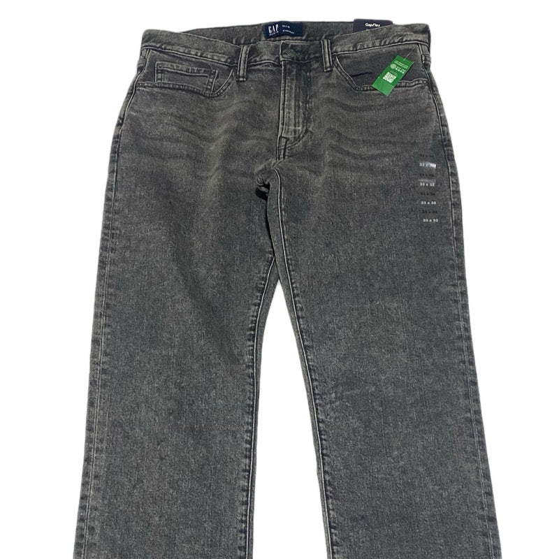 Gap Jeans Straight Gris 33x32 22% OFF