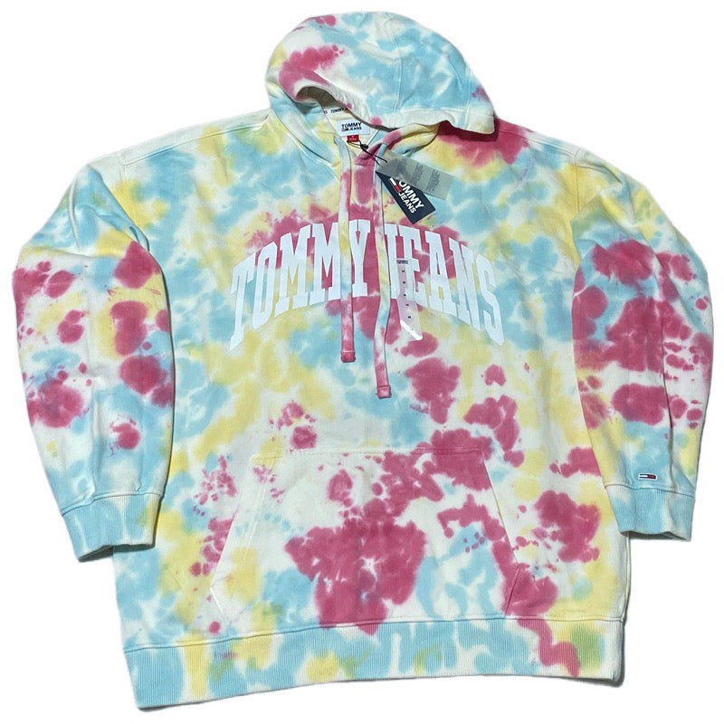 Tommy Jeans Polerón AOP Tie Dye M 38% OFF