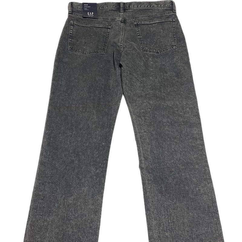 Gap Jeans Straight Gris 33x32 22% OFF