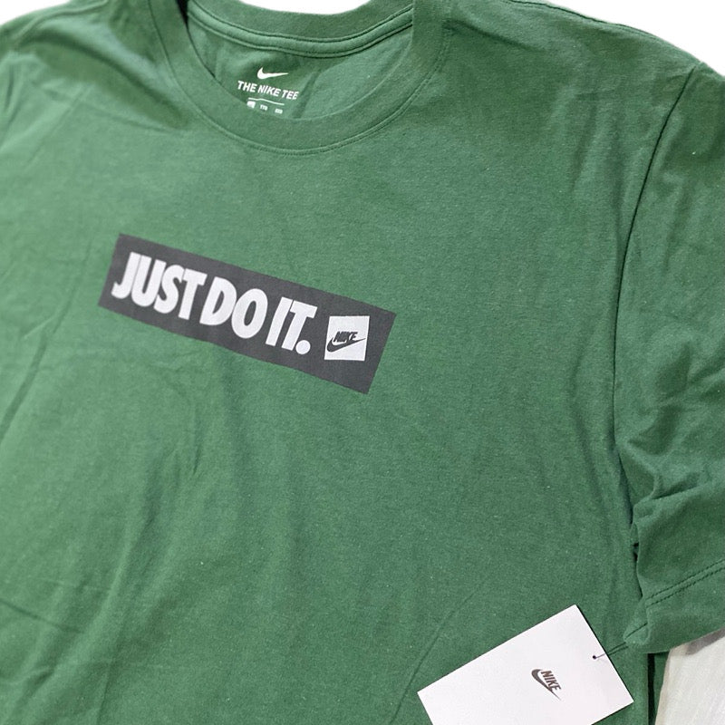 Nike Polera Green Black Gray Just Do It XXL 14% OFF