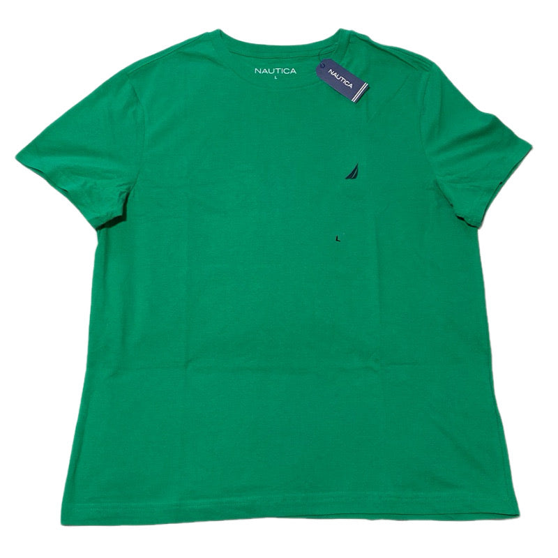 Náutica Polera Básica Verde L 17% OFF