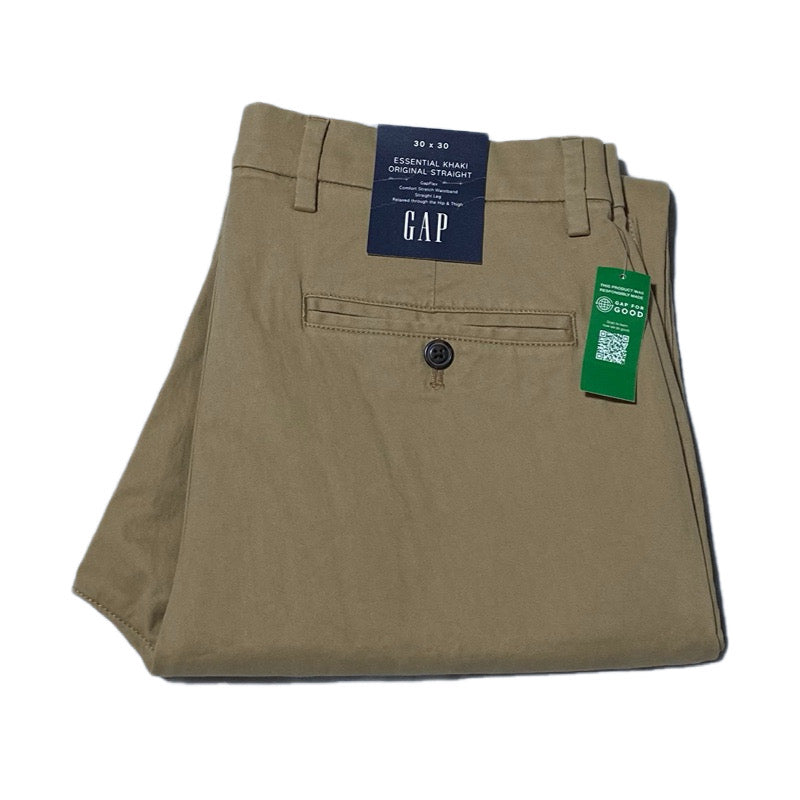 Gap Pantalón Straight Khaki 30x30 10% OFF
