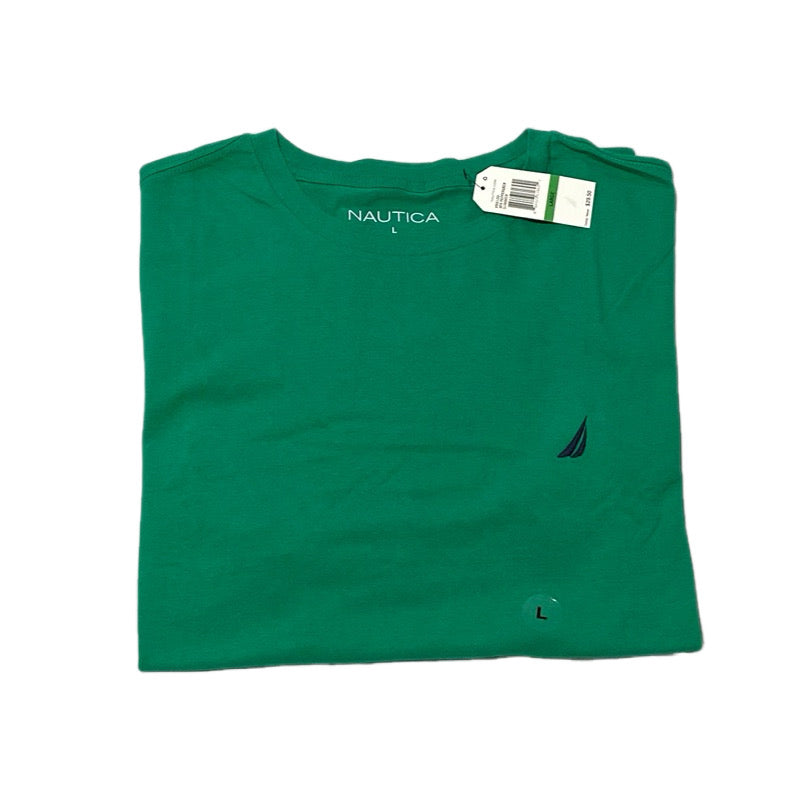 Náutica Polera Básica Verde L 17% OFF