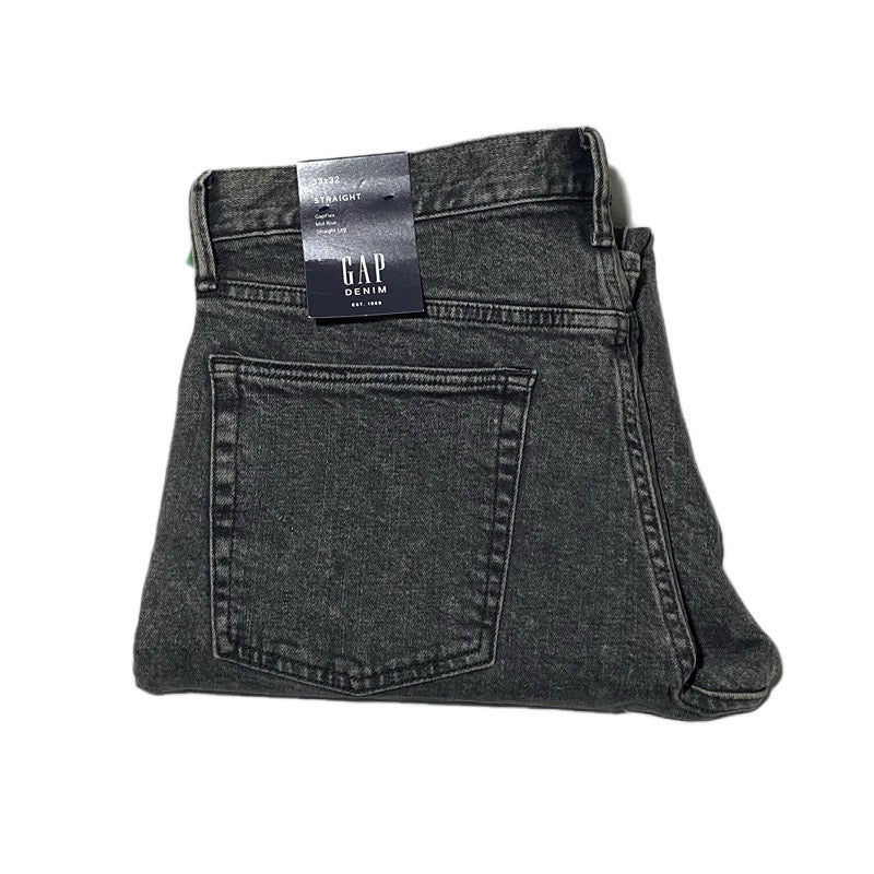 Gap Jeans Straight Gris 33x32 22% OFF
