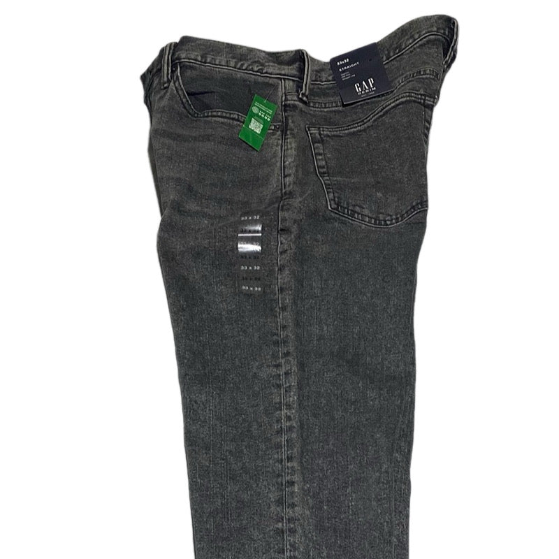 Gap Jeans Straight Gris 33x32 22% OFF