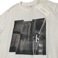 Calvin Klein Polera Blanca S 19% OFF