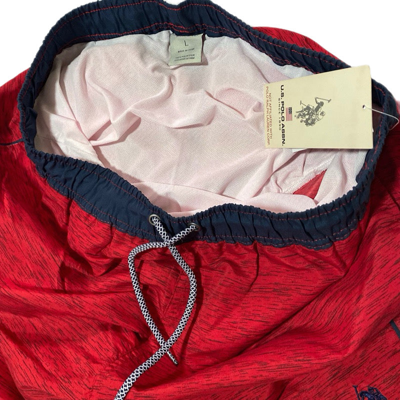 Us Polo Assn Traje de baño Rojo L 27% OFF