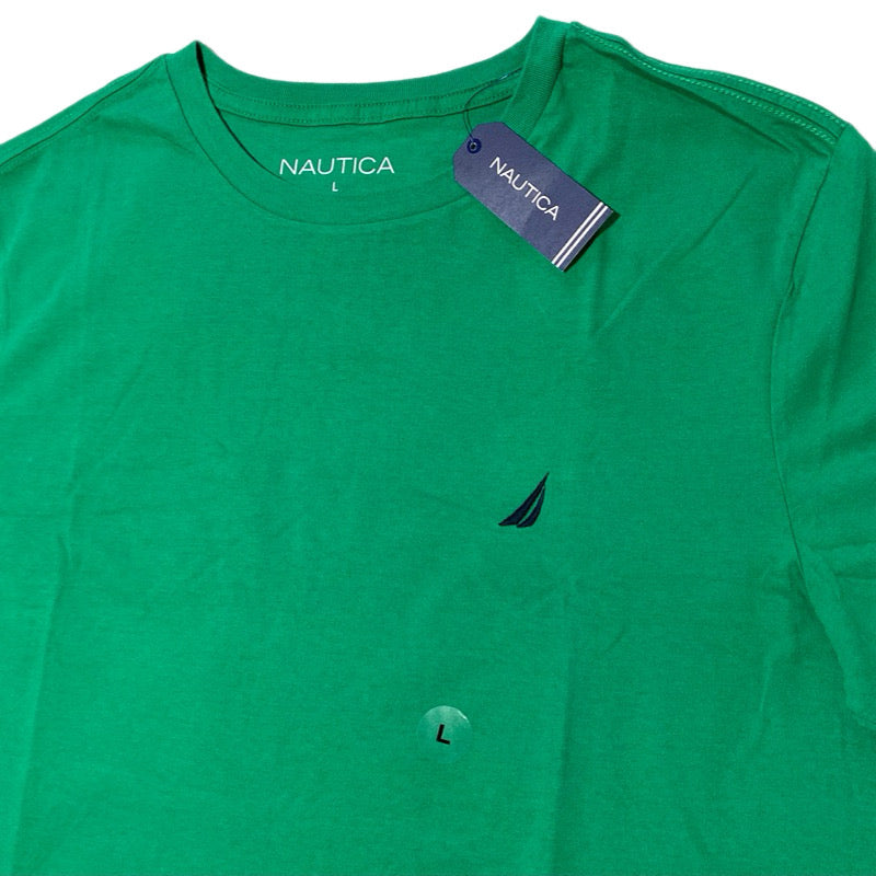 Náutica Polera Básica Verde L 17% OFF