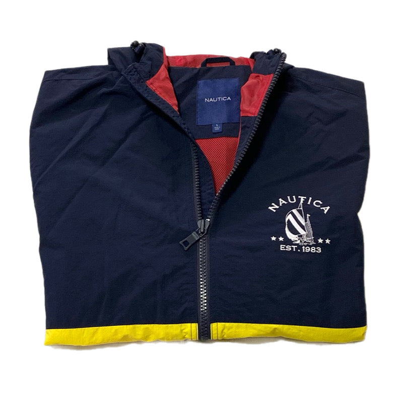 Náutica Chaqueta Water Resistant Colorblock Sailing L 24% OFF