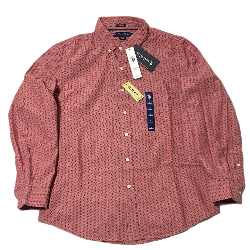 Us Polo Assn Camisa Geometrica L 30% OFF